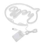 Neon Light USB Powered Battery Operated Hello LED Neon Sign for Restaurant Decoration Bar Decoration 5V