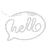 Neon Light USB Powered Battery Operated Hello LED Neon Sign for Restaurant Decoration Bar Decoration 5V