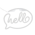 Neon Light USB Powered Battery Operated Hello LED Neon Sign for Restaurant Decoration Bar Decoration 5V