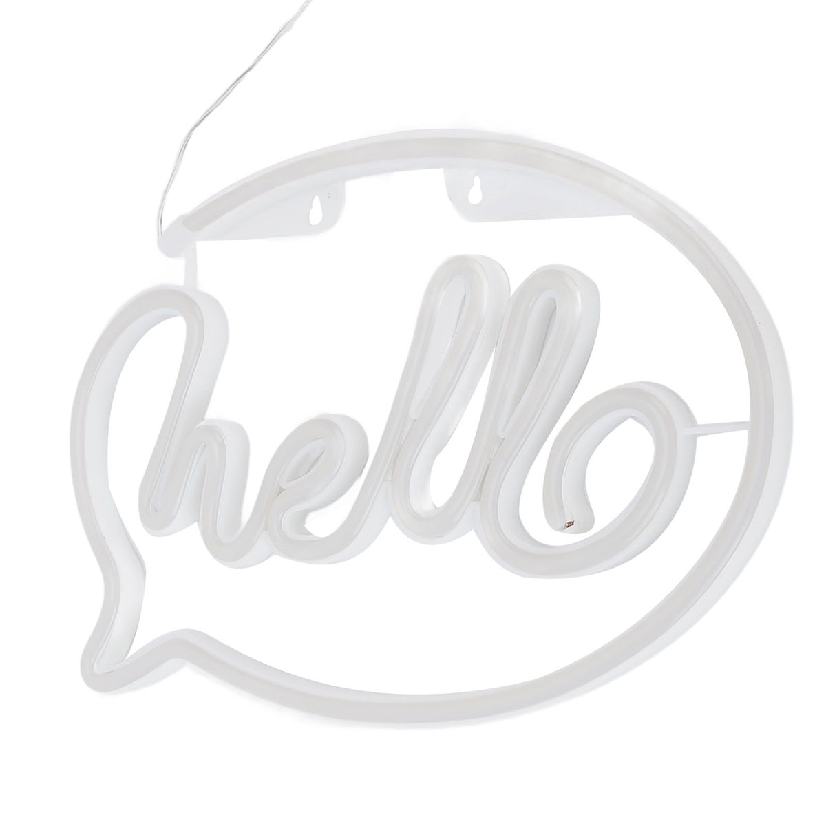 Neon Light USB Powered Battery Operated Hello LED Neon Sign for Restaurant Decoration Bar Decoration 5V