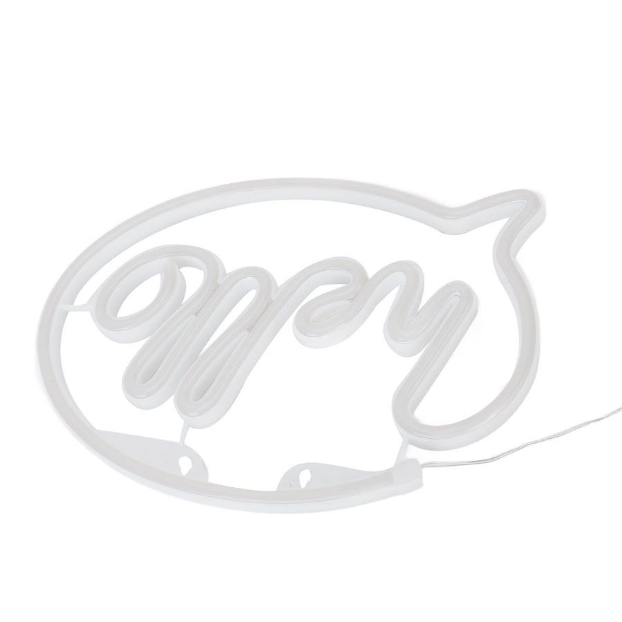 Neon Light USB Powered Battery Operated Hello LED Neon Sign for Restaurant Decoration Bar Decoration 5V