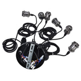 6 Arms Ajustable DIY Ceiling Spider Lamp Holder Retro Beautifully Classic Spider Pendent Lamps Holder
