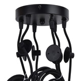 6 Arms Ajustable DIY Ceiling Spider Lamp Holder Retro Beautifully Classic Spider Pendent Lamps Holder