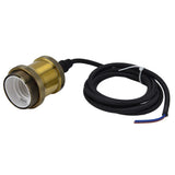 Retro Pendant Light Cord Kit Gold Hanging Plug In Lamp Socket Kit for DIY Light Fixtures