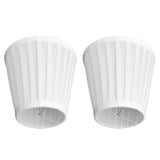 2 Pcs Double Small Lamp Shade Clip On Bulb Comfortable Material Barrel Fabric Lampshade for Table Chandelier Wall LampPX07