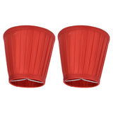 2 Pcs Double Small Lamp Shade Clip On Bulb Comfortable Material Barrel Fabric Lampshade for Table Chandelier Wall LampPX31