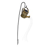 Solar Watering Can Lights Automatic Unique Rust Proof Convenient Retro Kettle Shape LanternS S Shape - Extra Image
