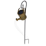 Solar Watering Can Lights Automatic Unique Rust Proof Convenient Retro Kettle Shape LanternS G Shape