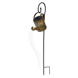 Solar Watering Can Lights Automatic Unique Rust Proof Convenient Retro Kettle Shape LanternS G Shape - Extra Image