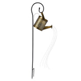 Solar Watering Can Lights Automatic Unique Rust Proof Convenient Retro Kettle Shape LanternS G Shape - Extra Image