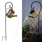Solar Watering Can Lights Automatic Unique Rust Proof Convenient Retro Kettle Shape LanternS G Shape