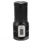 Strong Light Flashlight Digital Display Rainproof Rechargeable Flashlight for Camping Emergency Lighting Work