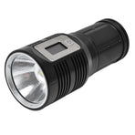 Strong Light Flashlight Digital Display Rainproof Rechargeable Flashlight for Camping Emergency Lighting Work