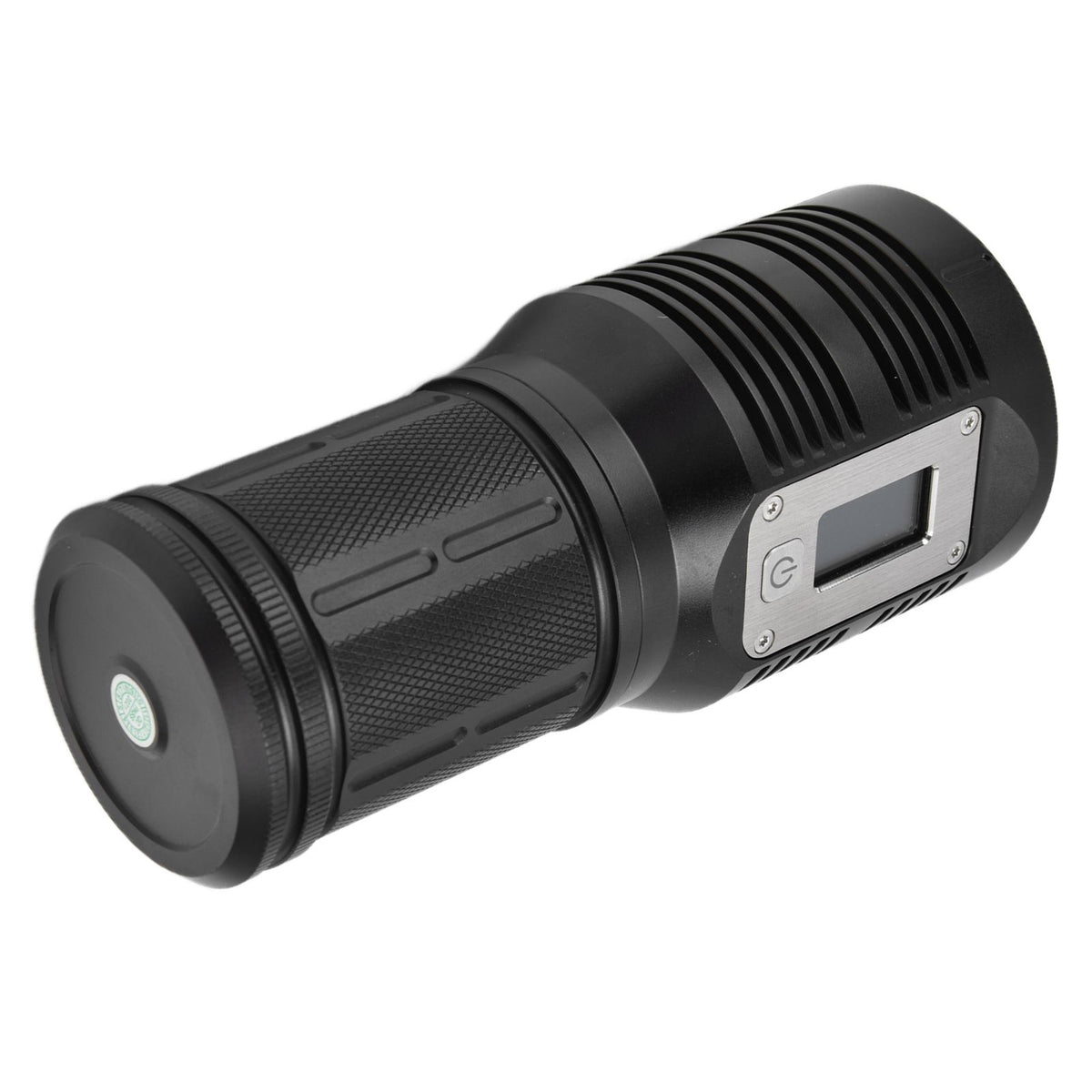 Strong Light Flashlight Digital Display Rainproof Rechargeable Flashlight for Camping Emergency Lighting Work