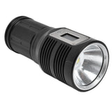 Strong Light Flashlight Digital Display Rainproof Rechargeable Flashlight for Camping Emergency Lighting Work