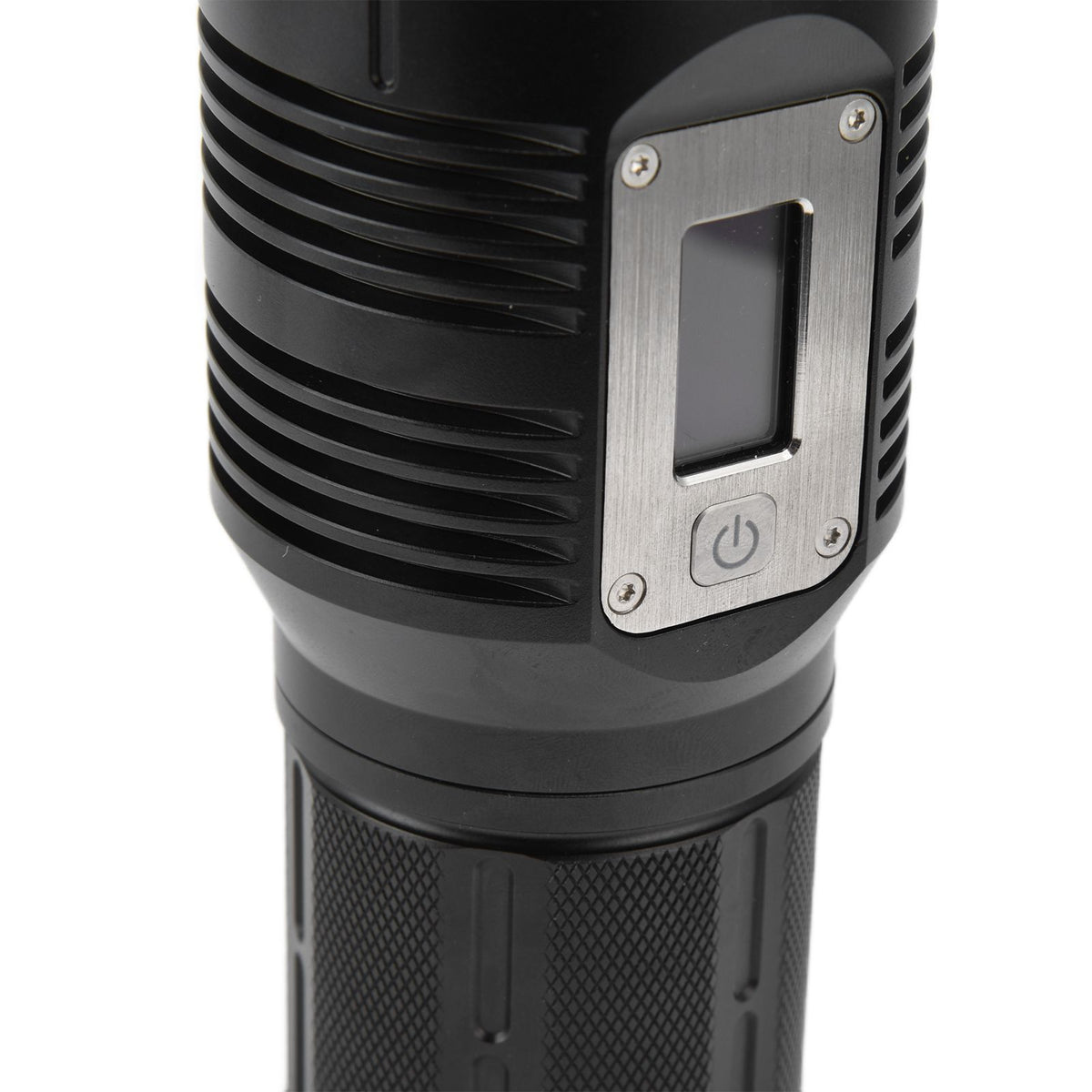 Strong Light Flashlight Digital Display Rainproof Rechargeable Flashlight for Camping Emergency Lighting Work
