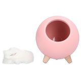 Cute Cat Touch Led Night Light with USB Cable Rechargeable Touch Dimming Cat House LED Night Light for Bedroom