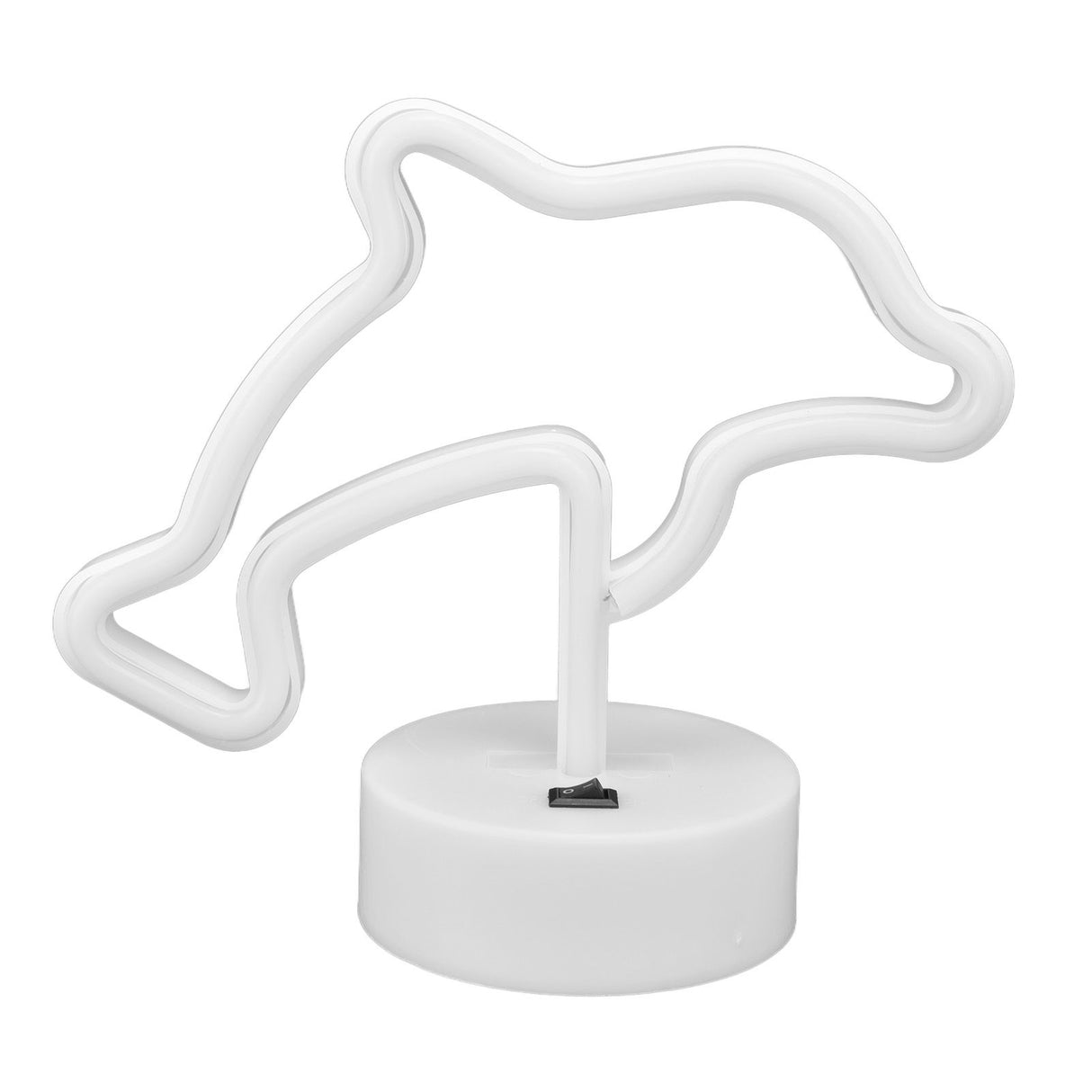 LED Dolphin Neon Light USB Or Battery Powered Unique Room Decoration Accessory with Base