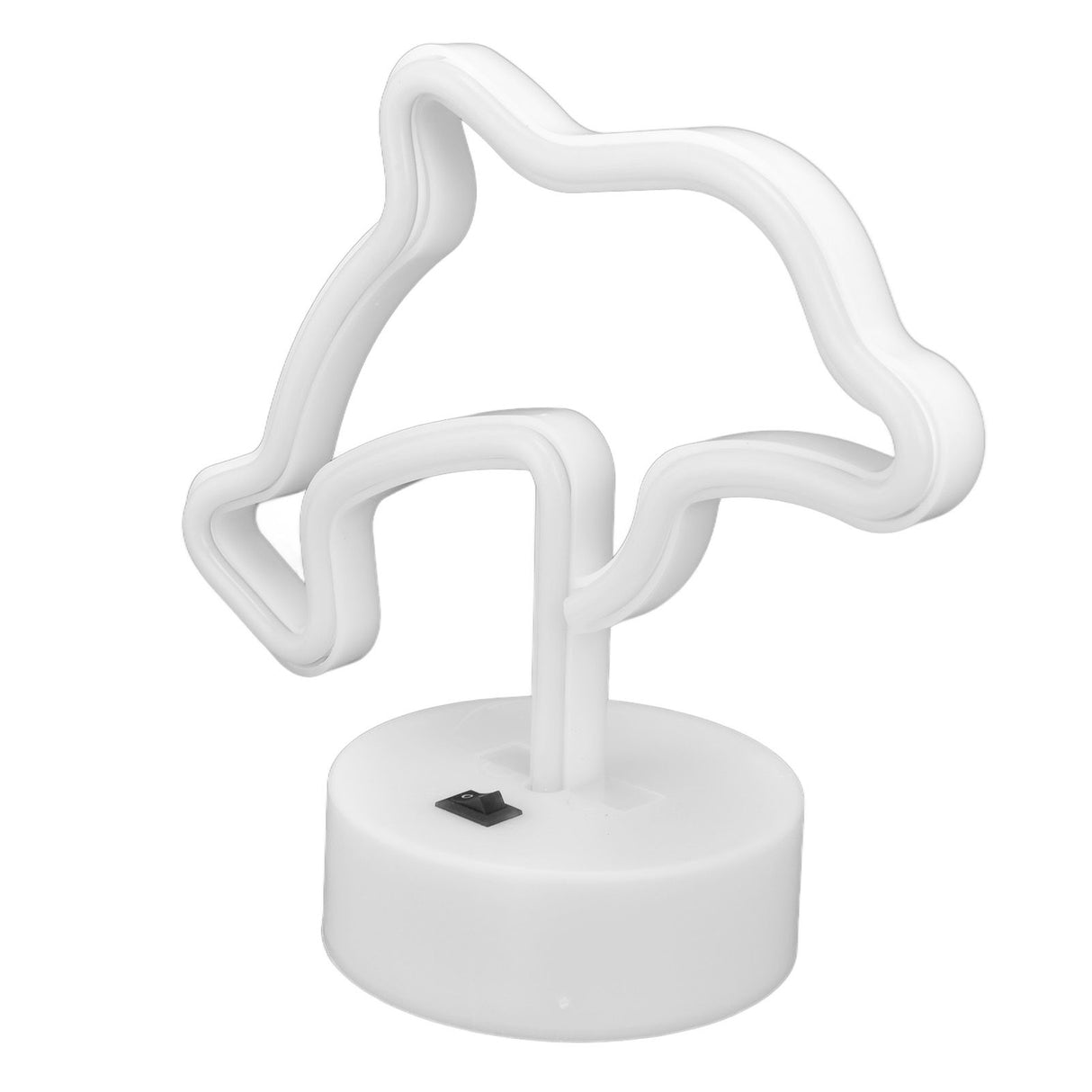 LED Dolphin Neon Light USB Or Battery Powered Unique Room Decoration Accessory with Base