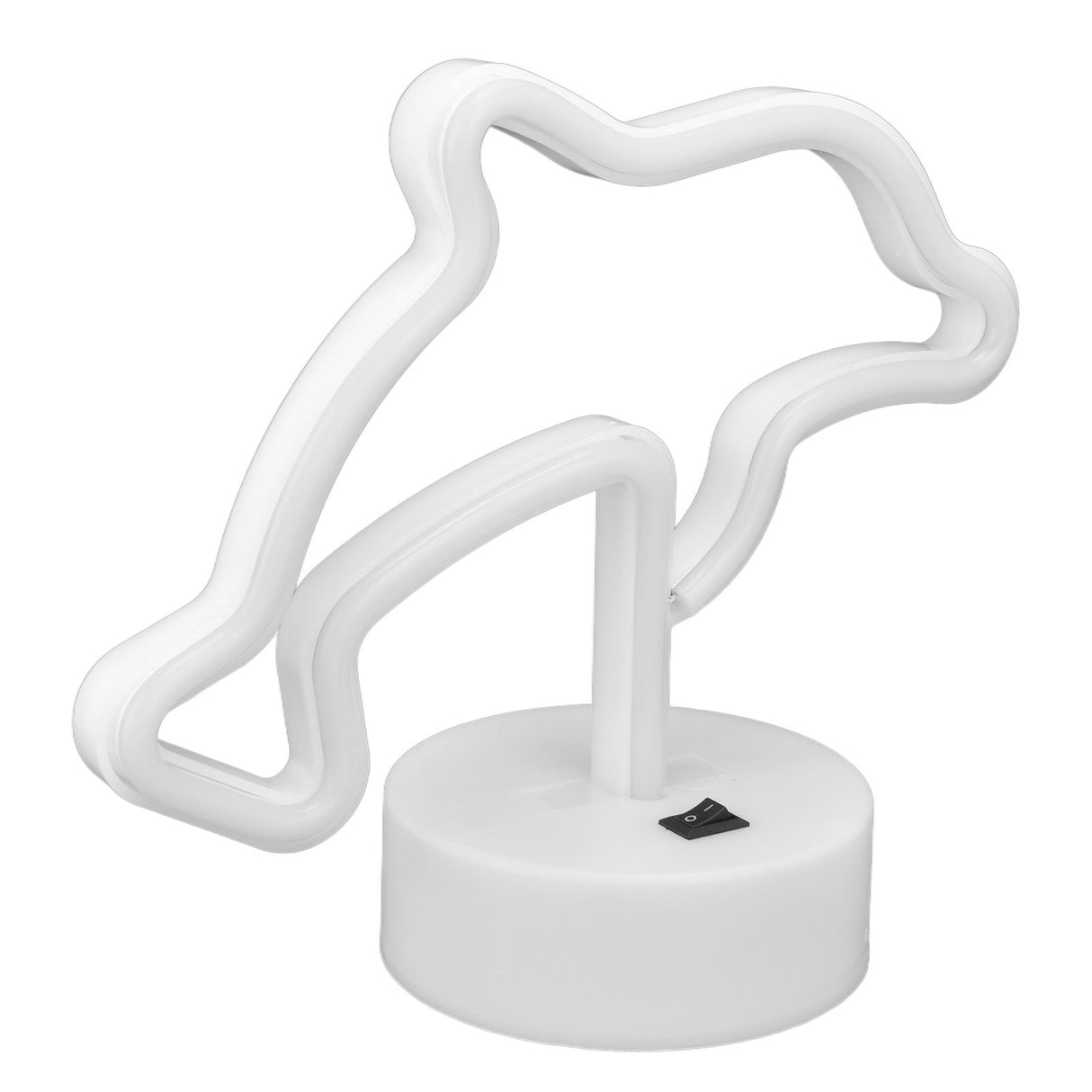 LED Dolphin Neon Light USB Or Battery Powered Unique Room Decoration Accessory with Base