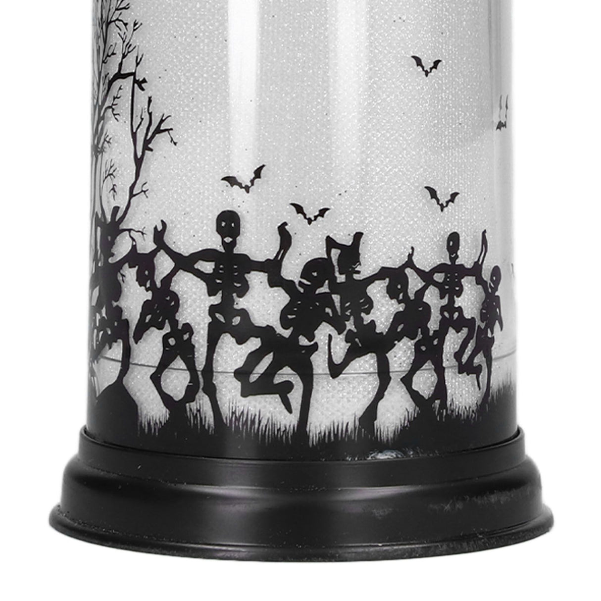 Halloween Snow Globe Candles Light LED Terrorist Decoration Electronic Candle Lamp for Party HolidayDancing Skeleton