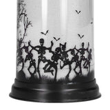 Halloween Snow Globe Candles Light LED Terrorist Decoration Electronic Candle Lamp for Party HolidayDancing Skeleton - Extra Image
