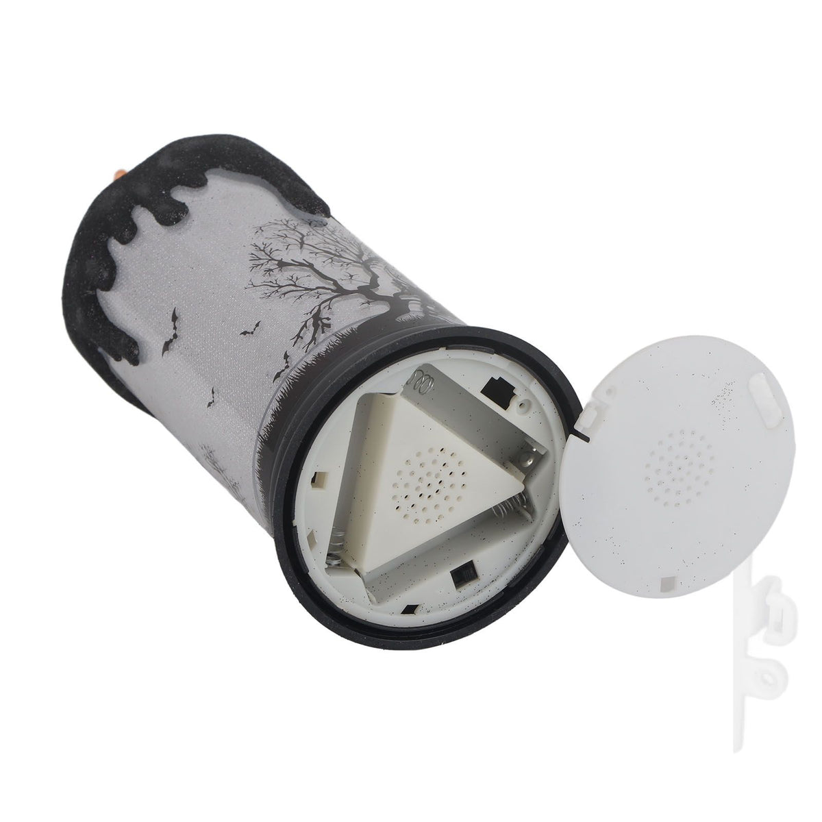 Halloween Snow Globe Candles Light LED Terrorist Decoration Electronic Candle Lamp for Party HolidayDancing Skeleton