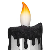 Halloween Snow Globe Candles Light LED Terrorist Decoration Electronic Candle Lamp for Party HolidayDancing Skeleton - Extra Image