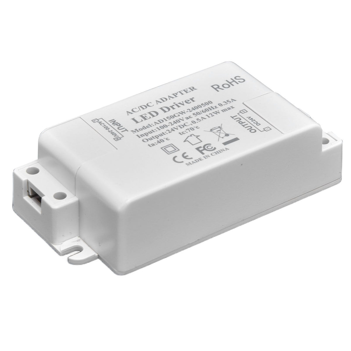 12W LED Driver Low Voltage Constant Current LED Power Supply Transformer for LED Lights