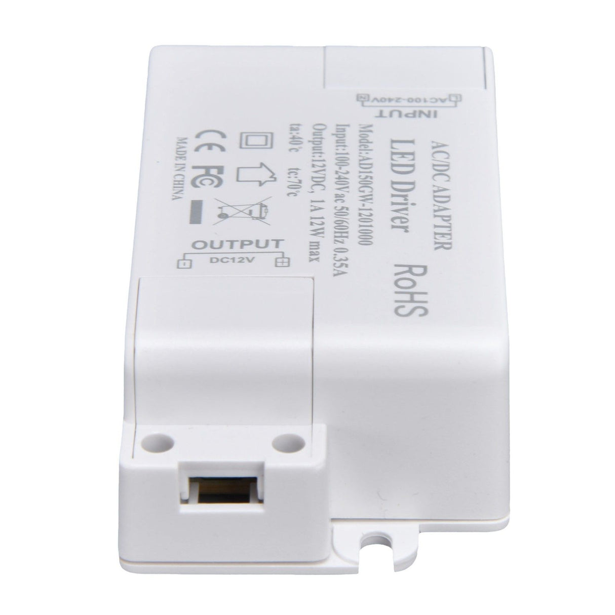 LED Drive Power Transformer LED Drive Power AC100‑240V/0.35A DC12V/1A 12W for G4 MR11 MR16