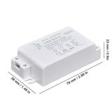 LED Drive Power Transformer LED Drive Power AC100‑240V/0.35A DC12V/1A 12W for G4 MR11 MR16 - Extra Image