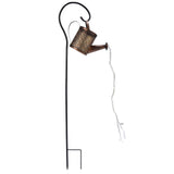 Solar Kettle Lawn Light Beautiful Convenient Solar Watering Can Lights for Garden Yard Decoration - Side View