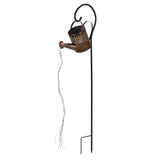 Solar Kettle Lawn Light Beautiful Convenient Solar Watering Can Lights for Garden Yard Decoration - Close-Up Angle