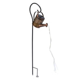 Solar Kettle Lawn Light Beautiful Convenient Solar Watering Can Lights for Garden Yard Decoration - Low Angle