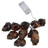Ghost Skull Lantern LED Lighted Halloween String Lights for Indoor Outdoor Party Yard Patio Tree