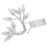 Halloween String Lights 10LED Battery Powered Decorative Ghost String Lamps for Indoor Outdoor Party - Low Angle