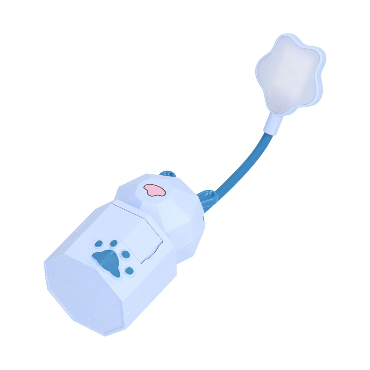 LED Desk Lamp Cartoon Desk Light USB Charging Warm White Light Easy to Operate Student Dormitory Reading Night LightBlue