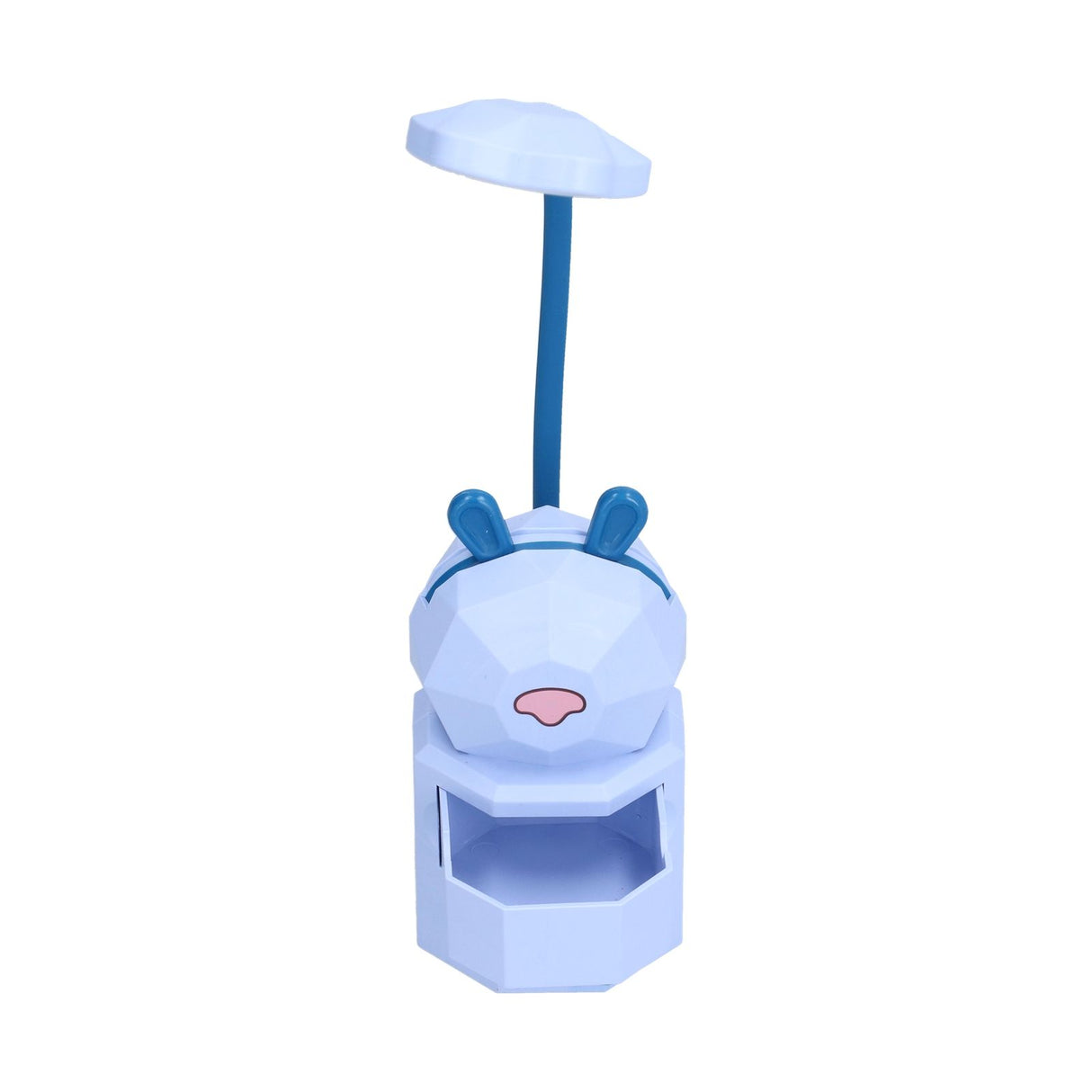LED Desk Lamp Cartoon Desk Light USB Charging Warm White Light Easy to Operate Student Dormitory Reading Night LightBlue