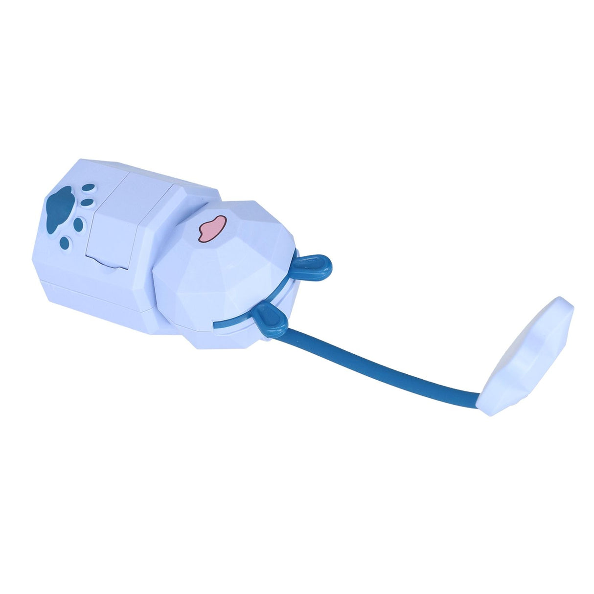 LED Desk Lamp Cartoon Desk Light USB Charging Warm White Light Easy to Operate Student Dormitory Reading Night LightBlue