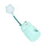 LED Desk Lamp Cartoon Desk Light USB Charging Warm White Light Easy to Operate Student Dormitory Reading Night LightGreen
