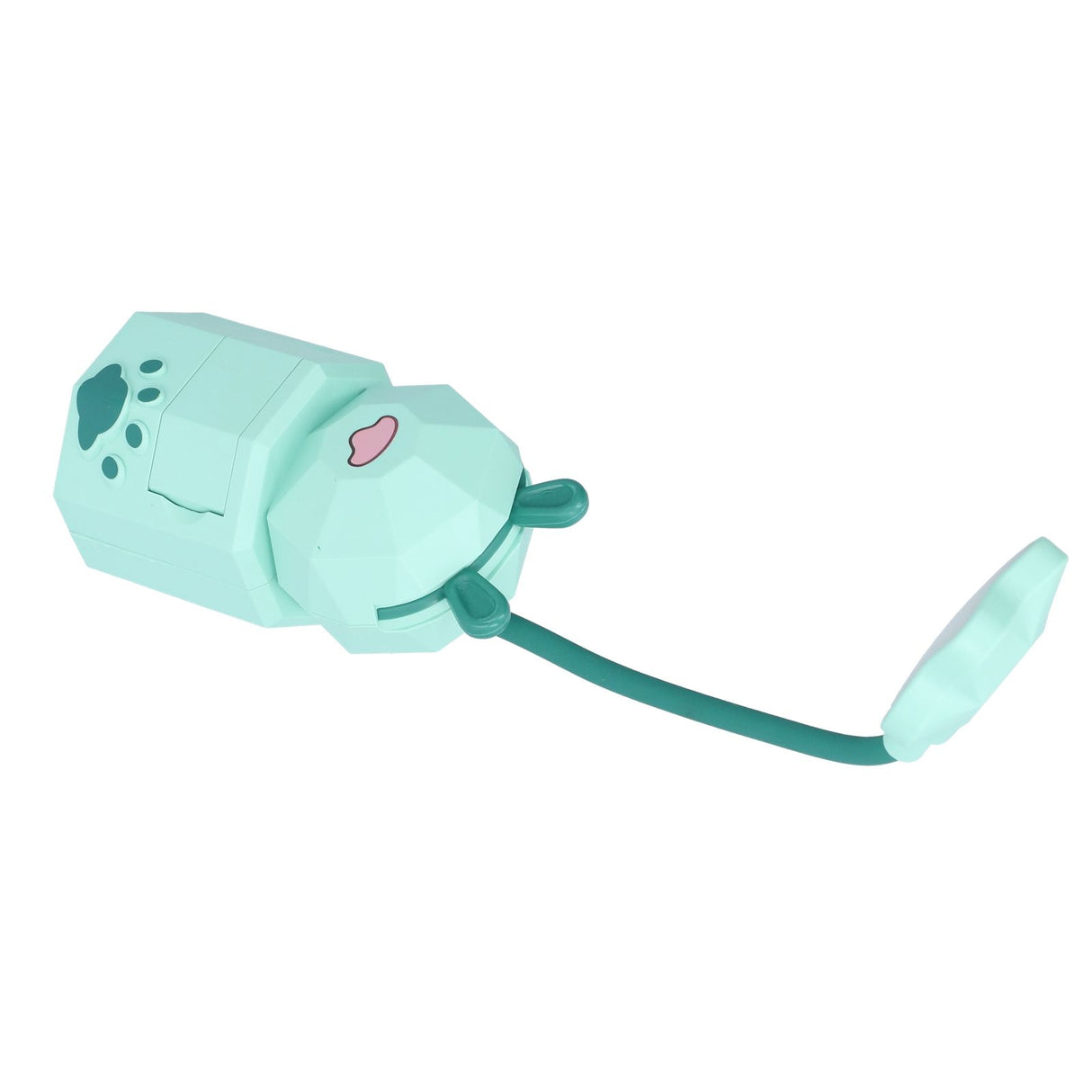 LED Desk Lamp Cartoon Desk Light USB Charging Warm White Light Easy to Operate Student Dormitory Reading Night LightGreen