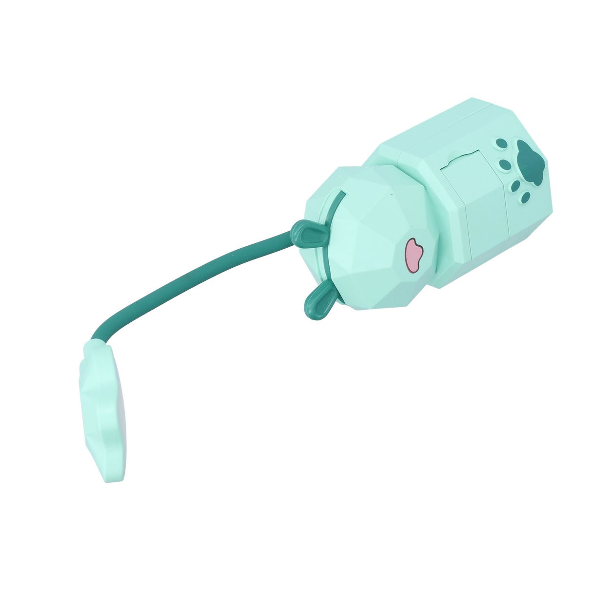 LED Desk Lamp Cartoon Desk Light USB Charging Warm White Light Easy to Operate Student Dormitory Reading Night LightGreen