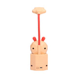 LED Desk Lamp Cartoon Desk Light USB Charging Warm White Light Easy to Operate Student Dormitory Reading Night LightYellow - Extra Image
