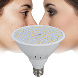 290LEDs Skin Care Therapy Light E26 E27 Facial Phototherapy Lamp Skin Firmness for Home Beauty Salon 110‑240V
