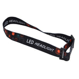 LED Headlamp USB Rechargeable Mini Adjustable Head Flashlight for Camping Hiking Outdoor