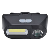 LED Headlamp USB Rechargeable Mini Adjustable Head Flashlight for Camping Hiking Outdoor