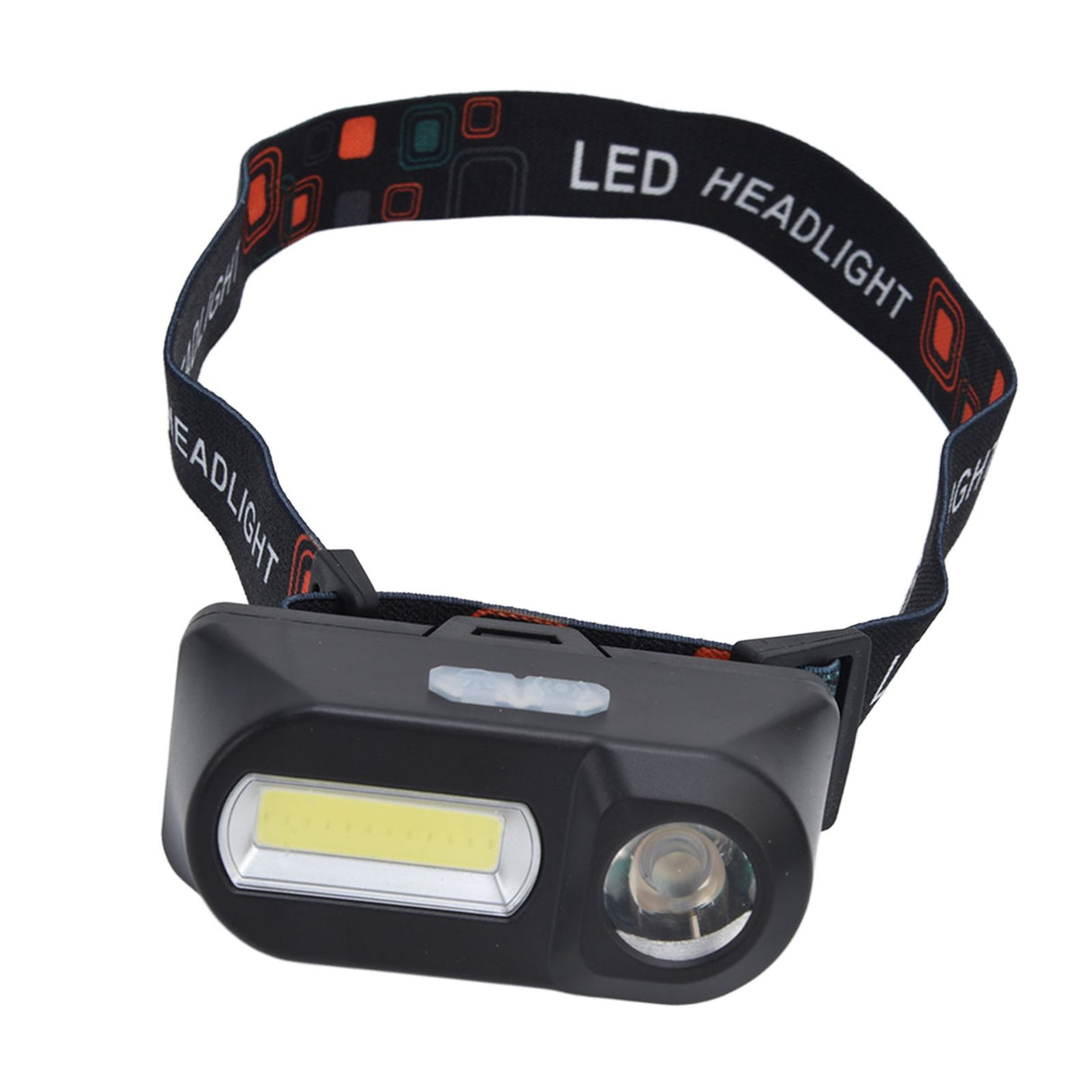 LED Headlamp USB Rechargeable Mini Adjustable Head Flashlight for Camping Hiking Outdoor