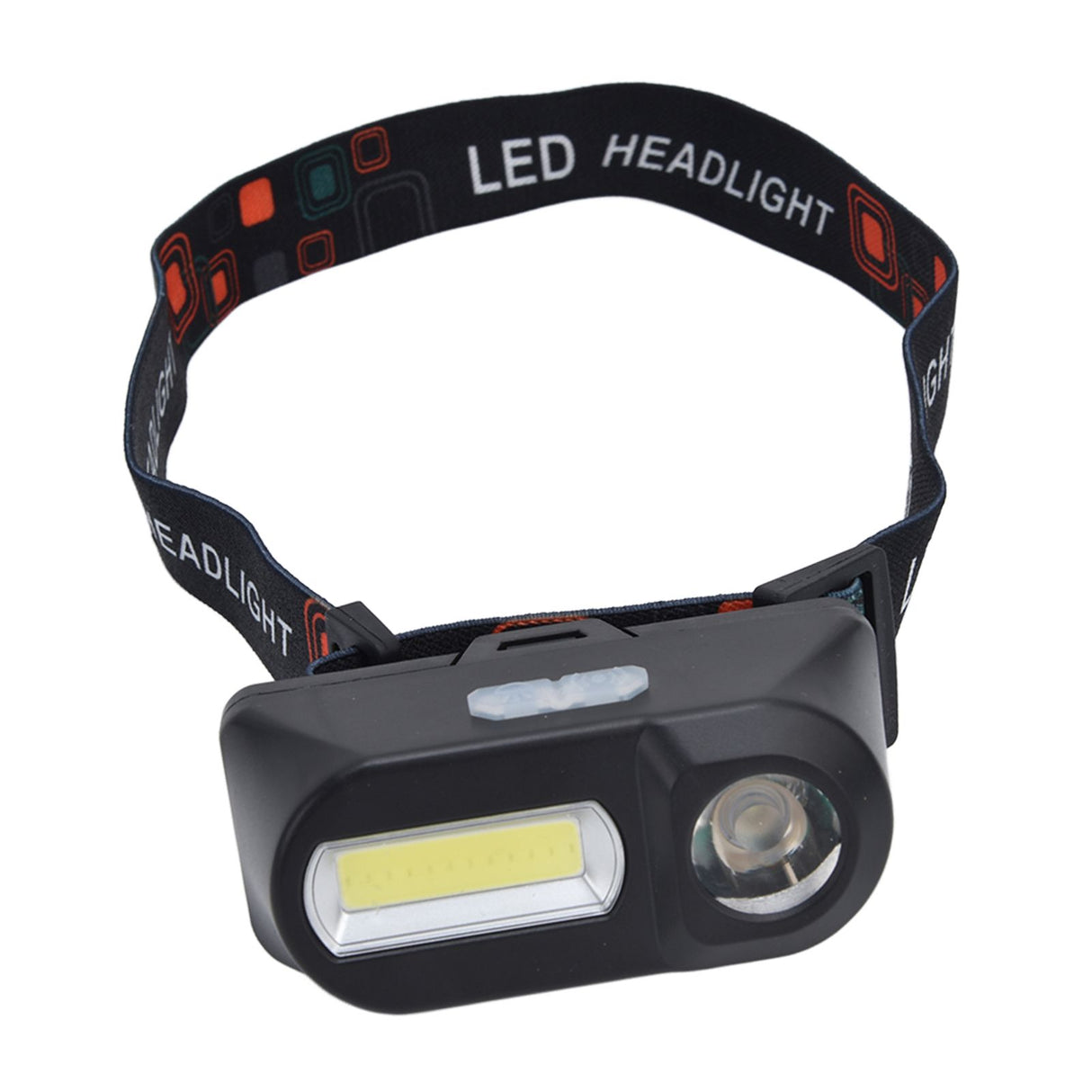 LED Headlamp USB Rechargeable Mini Adjustable Head Flashlight for Camping Hiking Outdoor