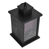 Fireplace Lantern LED Portable Hanging Handle Simulation Decoration Survival Kit Warm Light