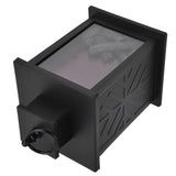 Fireplace Lantern LED Portable Hanging Handle Simulation Decoration Survival Kit Warm Light - Close-Up Angle